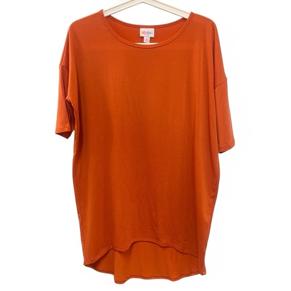 LuLaRoe Irma tunic in burnt orange size small - Picture 1 of 6
